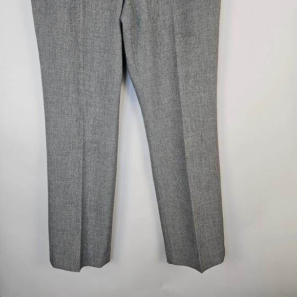 Kasper Gray Kate Classic Fit Dress Pant Size 10 Lined Career Trouser Office Work - Picture 6 of 12